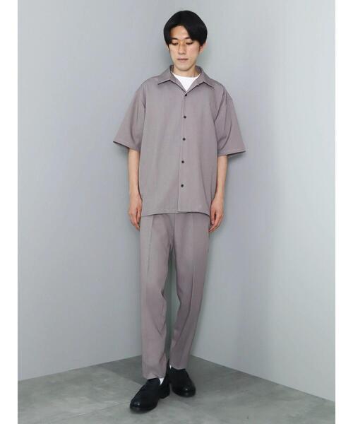 CRAFT STANDARD BOUTIQUE（クラフトスタンダードブティック）の「The Comfort ノータックテーパードスラックス（スラックス・メンズ・ライトグレー/ネイビー/チャコールグレー・S/M/L）」の4枚目の写真