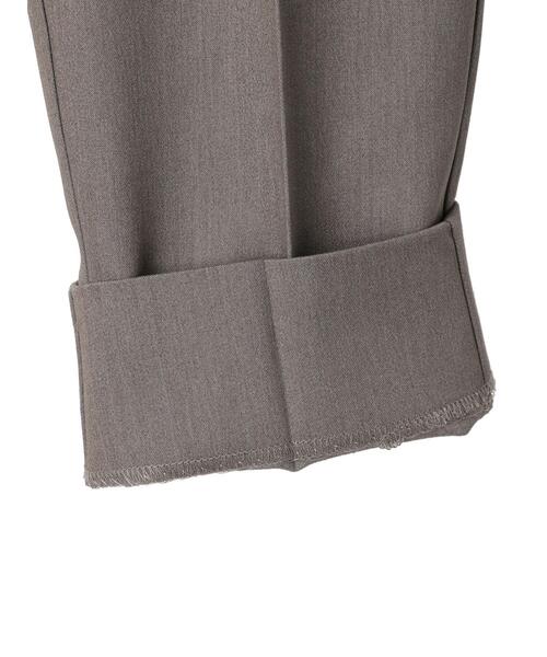 CRAFT STANDARD BOUTIQUE（クラフトスタンダードブティック）の「The Comfort ノータックテーパードスラックス（スラックス・メンズ・ライトグレー/ネイビー/チャコールグレー・S/M/L）」の18枚目の写真