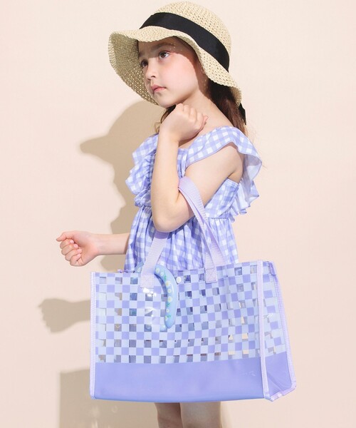 BRANSHES（ブランシェス）の「プールバッグ（スイムグッズ・キッズ・グレー/ピンク/ラベンダー/ブルー・FREE）」の22枚目の写真