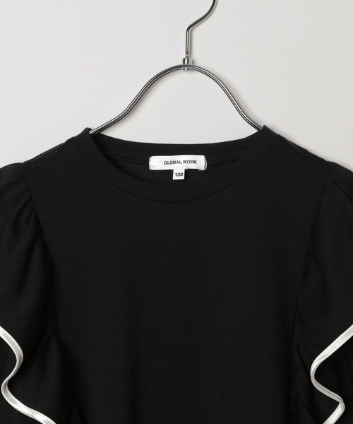 GLOBAL WORK（グローバルワーク）の「シャーベッTEE／フリルワンピース/162601（ワンピース・キッズ・ブルー/ブラック・100cm/110cm/120cm/130cm/140cm/150cm/160cm）」の14枚目の写真