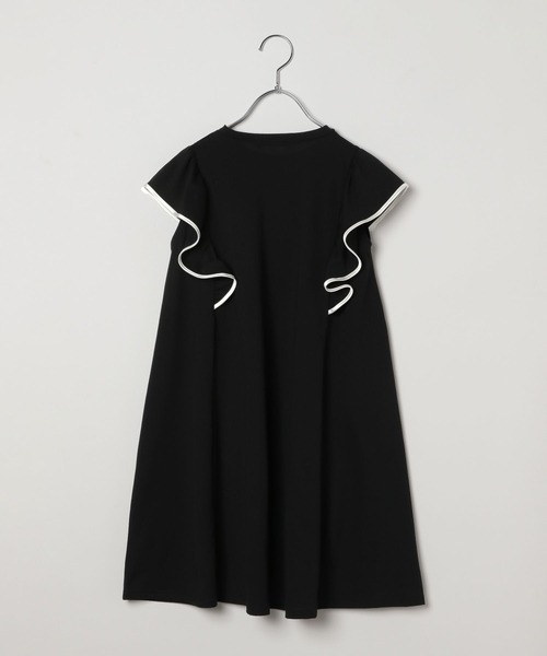 GLOBAL WORK（グローバルワーク）の「シャーベッTEE／フリルワンピース/162601（ワンピース・キッズ・ブルー/ブラック・100cm/110cm/120cm/130cm/140cm/150cm/160cm）」の10枚目の写真