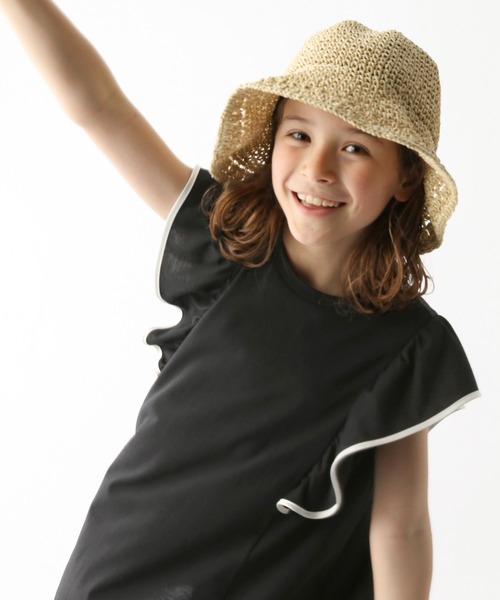 GLOBAL WORK（グローバルワーク）の「シャーベッTEE／フリルワンピース/162601（ワンピース・キッズ・ブルー/ブラック・100cm/110cm/120cm/130cm/140cm/150cm/160cm）」の22枚目の写真