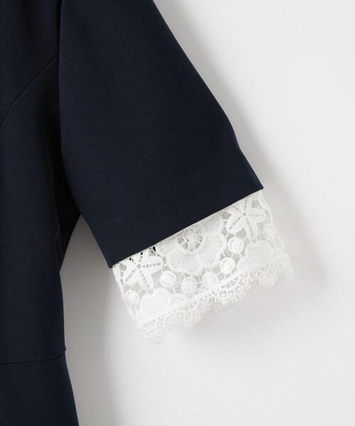 green label relaxing ワンピース ネイビー メイク ベター green label