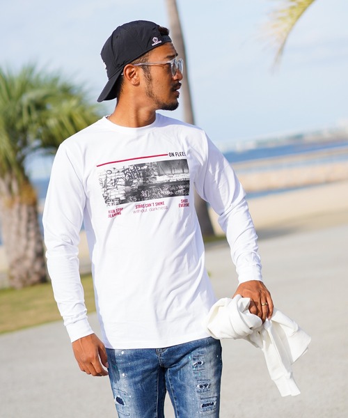 スローアップロングティー（Tシャツ/カットソー）｜adamsJUGGLER