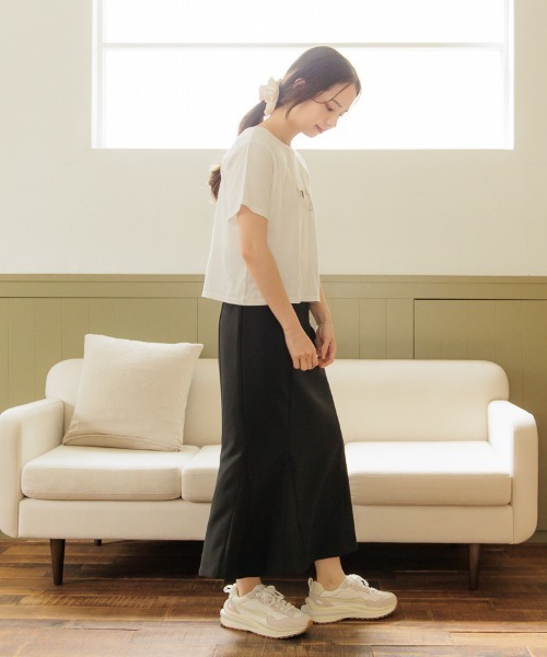 flower（フラワー）の「キャットプリントティーズ（Tシャツ/カットソー・レディース・ホワイト/ホワイト系その他・FREE）」の10枚目の写真