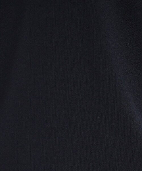 adabat（アダバット）の「着丈短め ゆったりデザイン 半袖モックネックプルオーバー（Tシャツ/カットソー・レディース・パープル/ホワイト/ダークネイビー・36/38/40）」の11枚目の写真