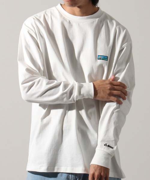 GERRY（ジェリー）の「【GERRY/ジェリー】ヘビーウェイト 胸ピスロングスリーブTシャツ（Tシャツ/カットソー・メンズ・グリーン/ホワイト/ブラック/アッシュグレー・L/LL/M）」の4枚目の写真