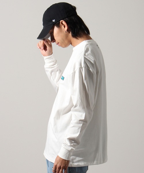 GERRY（ジェリー）の「【GERRY/ジェリー】ヘビーウェイト 胸ピスロングスリーブTシャツ（Tシャツ/カットソー・メンズ・グリーン/ホワイト/ブラック/アッシュグレー・L/LL/M）」の11枚目の写真