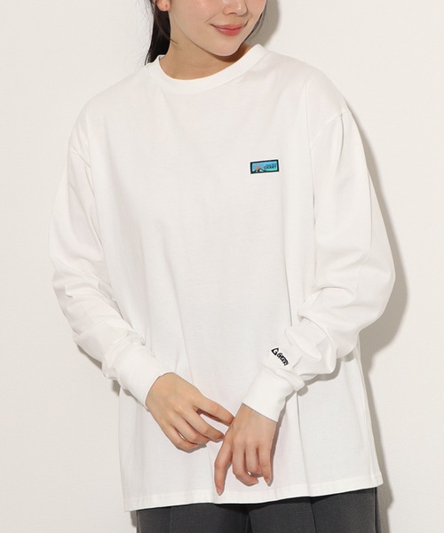 GERRY（ジェリー）の「【GERRY/ジェリー】ヘビーウェイト 胸ピスロングスリーブTシャツ（Tシャツ/カットソー・メンズ・グリーン/ホワイト/ブラック/アッシュグレー・L/LL/M）」の14枚目の写真