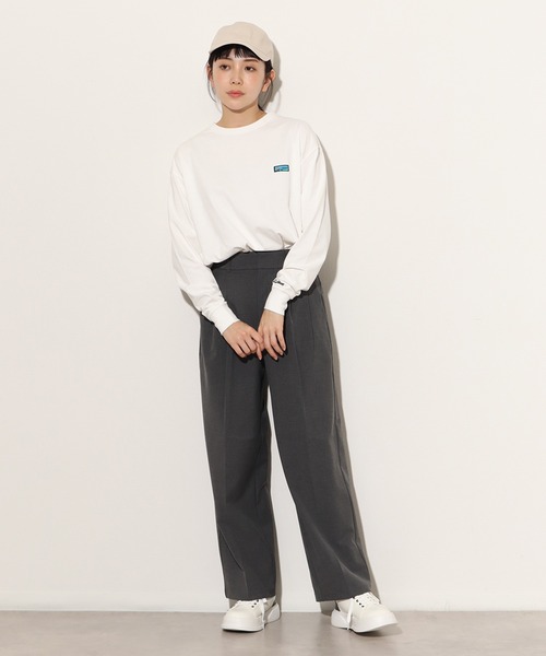 GERRY（ジェリー）の「【GERRY/ジェリー】ヘビーウェイト 胸ピスロングスリーブTシャツ（Tシャツ/カットソー・メンズ・グリーン/ホワイト/ブラック/アッシュグレー・L/LL/M）」の17枚目の写真