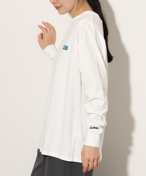 GERRY（ジェリー）の「【GERRY/ジェリー】ヘビーウェイト 胸ピスロングスリーブTシャツ（Tシャツ/カットソー・メンズ・グリーン/ホワイト/ブラック/アッシュグレー・L/LL/M）」の15枚目の写真