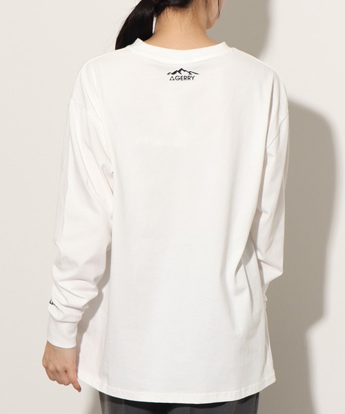 GERRY（ジェリー）の「【GERRY/ジェリー】ヘビーウェイト 胸ピスロングスリーブTシャツ（Tシャツ/カットソー・メンズ・グリーン/ホワイト/ブラック/アッシュグレー・L/LL/M）」の16枚目の写真