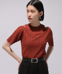 HARE | カタアキレイヤーニット(HARE)(ニット/セーター)