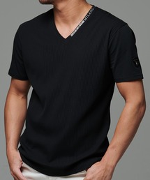 VIOLA（ヴィオラ）の「『VIOLA rumore/ヴィオラ ルモーレ』ストレッチ天竺Vネック（Tシャツ/カットソー・メンズ）」