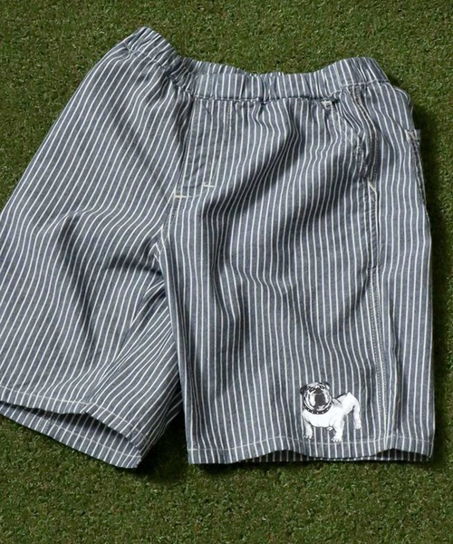 Lee（リー）の「Lee/リーATHLETIC SHORTS アスレチックショーツ ショート ハーフパンツ（その他パンツ・キッズ・ブルー/ストライプ・130/140/150）」の2枚目の写真