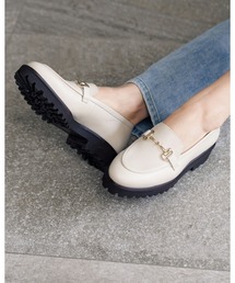 ANTE 日本製 ホワイト レザー ローファー SHOES CONCIERGE