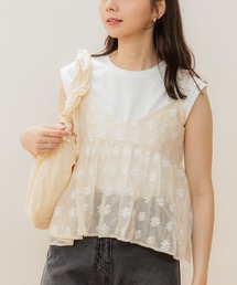 flower | クリアフラワービスチェ(キャミソール)