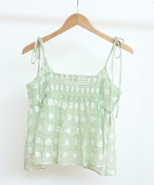 flower（フラワー）の「クリアフラワービスチェ（キャミソール・レディース・オレンジ/カーキ・FREE）」の20枚目の写真