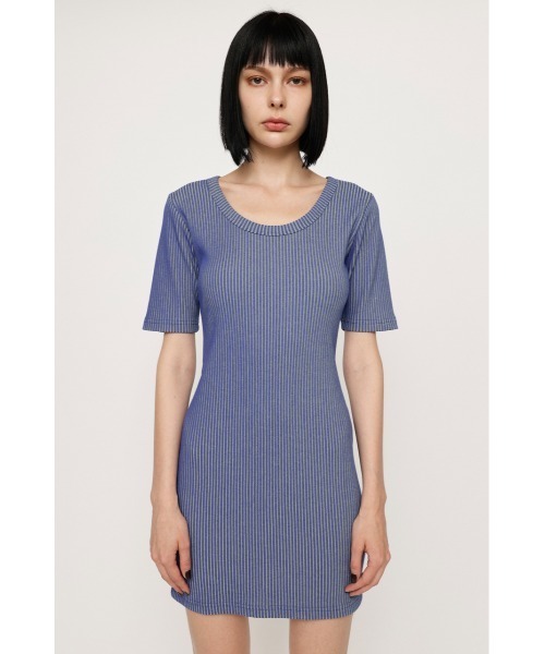 SLY（スライ）の「COLLARED MINI ONEPIECE ミニ ワンピース