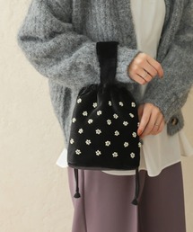 URBAN RESEARCH DOORS | ベロアビーズハンドバッグ(ハンドバッグ)