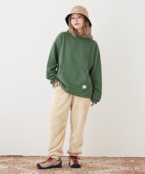 CUBE SUGAR(キューブシュガー)の「ソフトボアリブパンツ(その他パンツ・レディース・マルチ/ネイビー/レッド/ナチュラル/ブラウン・M)」の7枚目の写真