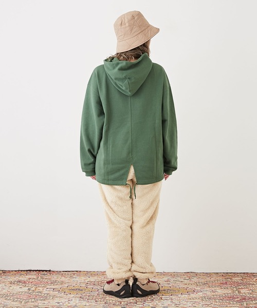 CUBE SUGAR(キューブシュガー)の「ソフトボアリブパンツ(その他パンツ・レディース・マルチ/ネイビー/レッド/ナチュラル/ブラウン・M)」の9枚目の写真