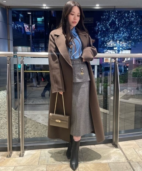 ◇ベルテッドリバーコート（チェスターコート）｜PINKY&DIANNE