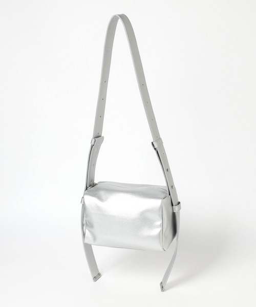 HARE(ハレ)の「スクエアソフトショルダーBAG(HARE)(ショルダーバッグ・レディース・シルバー/ブラック・FREE)」の9枚目の写真