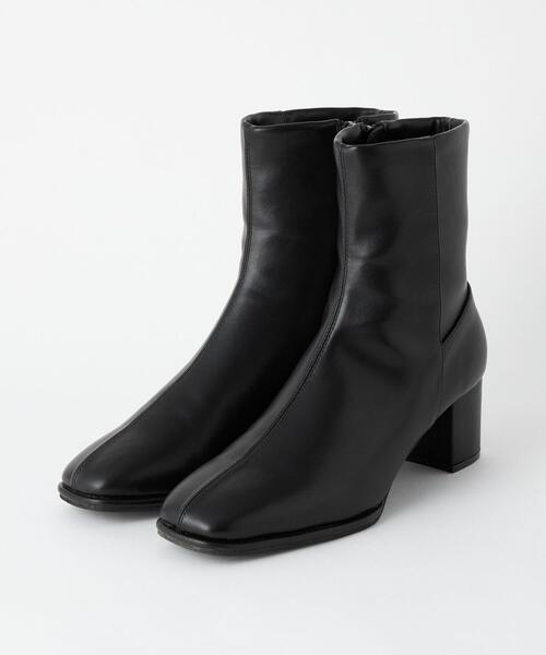 CITEN シテン　スクエアトゥブーツ　ブラック M CITEN シテンスクエアトゥブーツブラック M