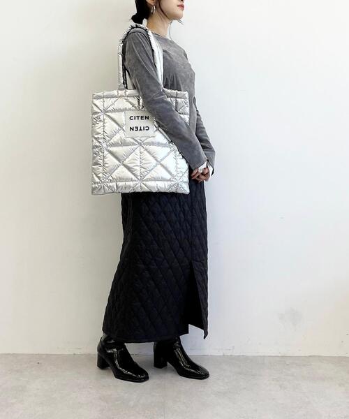 CITEN（シテン）の「＜CITEN＞シンプル スクエアトゥ ショートブーツ（ブーツ・レディース・ブラック/その他1・L/M/S）」の5枚目の写真