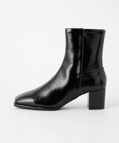 CITEN（シテン）の「＜CITEN＞シンプル スクエアトゥ ショートブーツ（ブーツ・レディース・ブラック/その他1・L/M/S）」の15枚目の写真