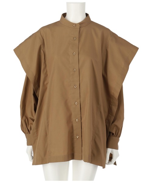 Settimissimo（セッティミッシモ）の「フリル切替カスケードブラウス（シャツ/ブラウス・レディース・オフホワイト/モカ・M）」の17枚目の写真