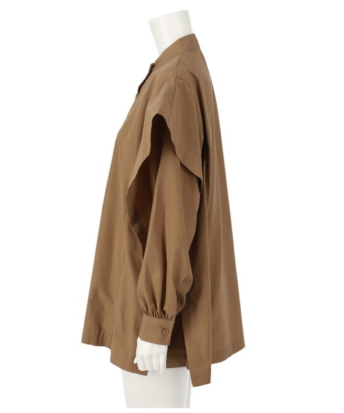 Settimissimo（セッティミッシモ）の「フリル切替カスケードブラウス（シャツ/ブラウス・レディース・オフホワイト/モカ・M）」の18枚目の写真