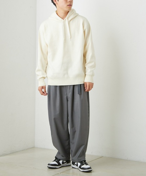 CIAOPANIC TYPY（チャオパニックティピー）の「ニットパーカー（パーカー・メンズ・ブルー/グレー/オフホワイト・MEDIUM/LARGE）」の15枚目の写真