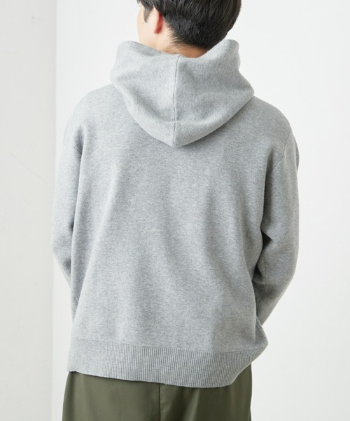 CIAOPANIC TYPY（チャオパニックティピー）の「ニットパーカー（パーカー・メンズ・ブルー/グレー/オフホワイト・MEDIUM/LARGE）」の21枚目の写真