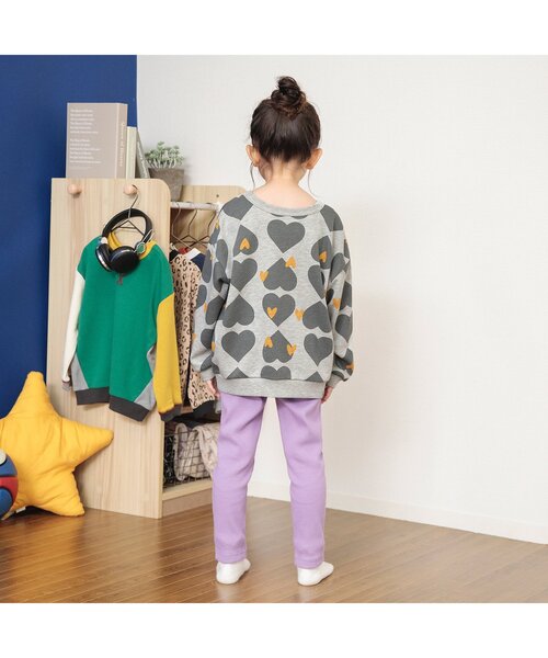 BREEZE（ブリーズ）の「【どっちも正解】DAISUKI 総柄トレーナー（スウェット・キッズ・チェック/ラベンダー/レッド/ダークグリーン/グレー/その他2/チャコール/ブラウン・130/140/110/120/100/80/90）」の17枚目の写真