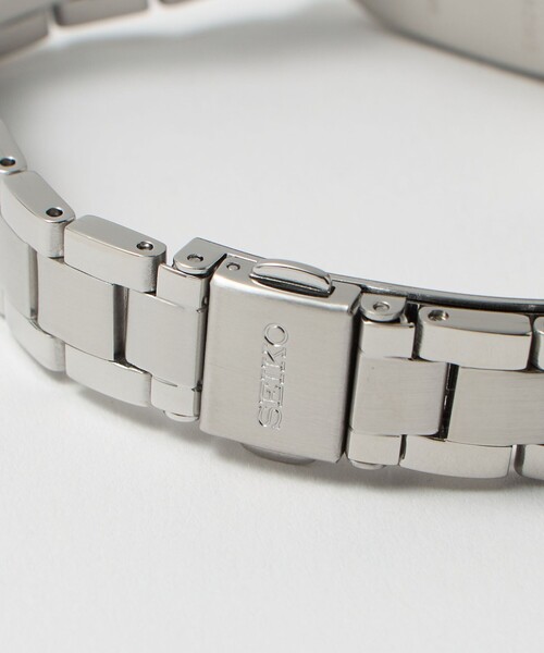 別注】＜SEIKO＞スクエア メタル 腕時計（アナログ腕時計
