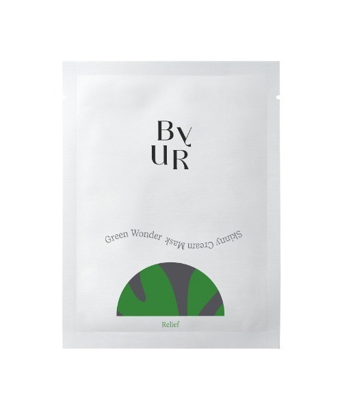 ByUR(バイユア)の「スキニークリームマスク 4枚セット<集中保湿パック&毛穴ケア>(プランプハニー/スージンググリーン/ビタギビング)(パック/フェイスマスク・レディース・プランプハニー/ビタギビング/スージンググリーン・FREE)」の2枚目の写真
