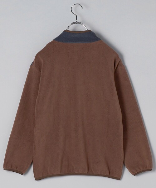 FREAK'S STORE（フリークスストア）の「限定展開 KIDS ハーフスナップフリースPO / キッズ / 子供服 /フリース プルオーバー（その他アウター・キッズ・ブラウン/ブラック/ベージュ/サックスブルー・150/130/110/140/120）」の6枚目の写真