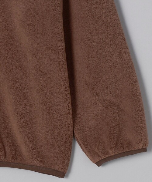 FREAK'S STORE（フリークスストア）の「限定展開 KIDS ハーフスナップフリースPO / キッズ / 子供服 /フリース プルオーバー（その他アウター・キッズ・ブラウン/ブラック/ベージュ/サックスブルー・150/130/110/140/120）」の9枚目の写真