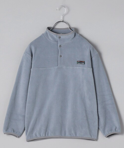 FREAK'S STORE（フリークスストア）の「限定展開 KIDS ハーフスナップフリースPO / キッズ / 子供服 /フリース プルオーバー（その他アウター・キッズ・ブラウン/ブラック/ベージュ/サックスブルー・150/130/110/140/120）」の14枚目の写真