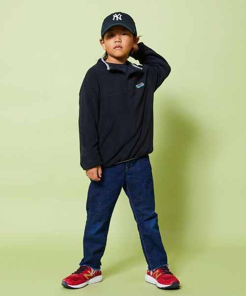 FREAK'S STORE（フリークスストア）の「限定展開 KIDS ハーフスナップフリースPO / キッズ / 子供服 /フリース プルオーバー（その他アウター・キッズ・ブラウン/ブラック/ベージュ/サックスブルー・150/130/110/140/120）」の21枚目の写真