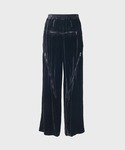 MASU(エムエーエスユー)の【MASU/エムエーエスユー】VELVET ZIPPER EASY PANTS