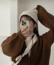 lawgy | fluffy knit cap(ニットキャップ/ビーニー)