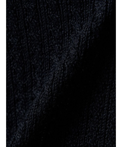 Perfect Suit FActory（パーフェクトスーツファクトリー）の「イタリー糸　ミニケーブルニット　オフホワイト/イエロー/サックス/ネイビー/ワイン（ニット/セーター・レディース・ネイビー/イエロー/サックスブルー/オフホワイト/ワイン・M/L/S）」の13枚目の写真