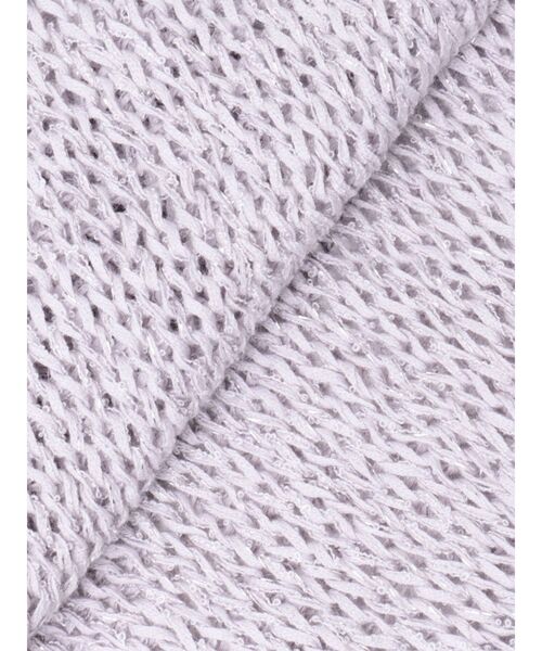 MERCURYDUO(マーキュリーデュオ)の「透かし編みラメ混ボレロカーディガン(カーディガン/ボレロ・レディース・ライトグレー/オフホワイト/ラベンダー/ベージュ・FREE)」の22枚目の写真