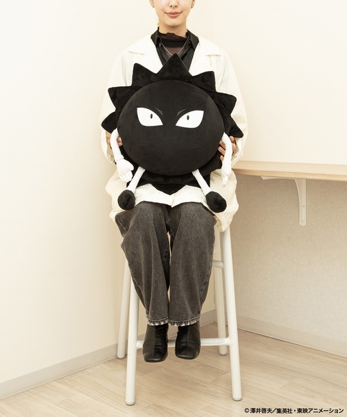 ボボボーボ・ボーボボ × ZOZOTOWN 首領パッチぬいぐるみ BLACK ver.