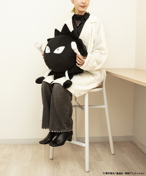 ボボボーボ・ボーボボ × ZOZOTOWN 首領パッチぬいぐるみ BLACK ver.