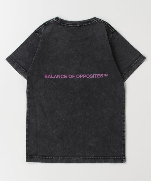 RVCA（ルーカ）の「RVCA/ルーカ RVCA/ルーカ キッズ 半袖Tシャツ 定番ロゴデザイン 親子コーデ BE045-226（Tシャツ/カットソー・キッズ・ブラック/ホワイト/ブラック×パープル・130cm/140cm/150cm/160cm）」の6枚目の写真