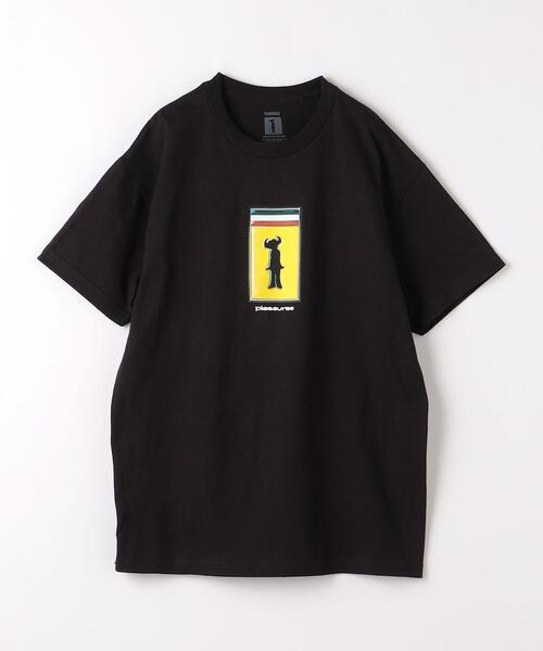 Tシャツ・カットソー PLEASURES TSHIRT (P25SK015) PLEASURES-FEB25-P25SP065-BLACK